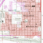 United States Geological Survey Williston West, ND (1959, 24000-Scale) digital map