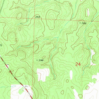 United States Geological Survey Willisville, AR (1973, 24000-Scale) digital map