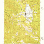 United States Geological Survey Willits, CA (1942, 62500-Scale) digital map
