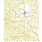 United States Geological Survey Willits, CA (1961, 62500-Scale) digital map