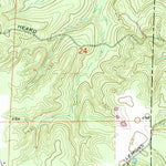 United States Geological Survey Willow, AR (1965, 24000-Scale) digital map