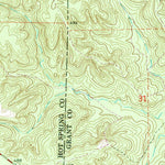 United States Geological Survey Willow, AR (1965, 24000-Scale) digital map