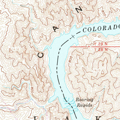 United States Geological Survey Willow Beach, AZ-NV (1959, 24000-Scale) digital map