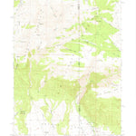 United States Geological Survey Willow Creek Butte, UT-CO (1952, 24000-Scale) digital map