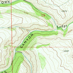United States Geological Survey Willow Creek Dam SW, MT-WY (1969, 24000-Scale) digital map