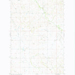 United States Geological Survey Willow Creek East, ND (1973, 24000-Scale) digital map