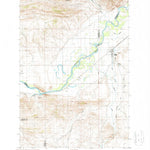 United States Geological Survey Willow Creek, MT (1987, 24000-Scale) digital map