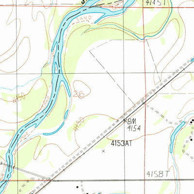 United States Geological Survey Willow Creek, MT (1987, 24000-Scale) digital map