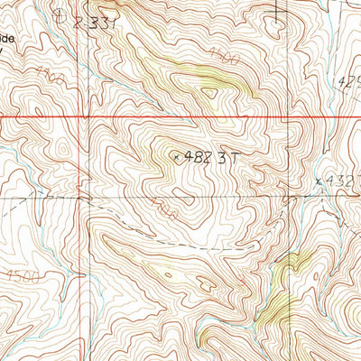 United States Geological Survey Willow Creek, MT (1987, 24000-Scale) digital map