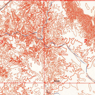 United States Geological Survey Willow Creek NE, SD (1951, 24000-Scale) digital map