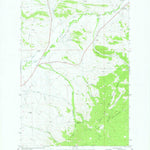 United States Geological Survey Willow Creek Reservoir, MT (1971, 24000-Scale) digital map