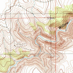 United States Geological Survey Willow Creek Reservoir, MT (1988, 24000-Scale) digital map