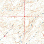 United States Geological Survey Willow Creek Reservoir SE, NV (1965, 24000-Scale) digital map