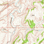 United States Geological Survey Willow Creek School, WY (1968, 24000-Scale) digital map