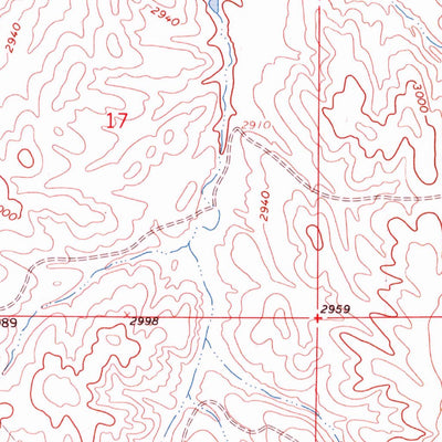 United States Geological Survey Willow Creek, SD (1967, 24000-Scale) digital map