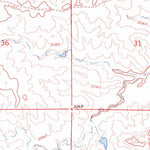 United States Geological Survey Willow Creek SW, SD (1967, 24000-Scale) digital map