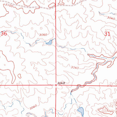 United States Geological Survey Willow Creek SW, SD (1967, 24000-Scale) digital map