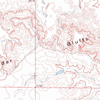 United States Geological Survey Willow Creek SW, SD (1967, 24000-Scale) digital map