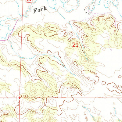 United States Geological Survey Willow Crossing, MT (1966, 24000-Scale) digital map