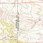 United States Geological Survey Willow Crossing, MT (1966, 24000-Scale) digital map