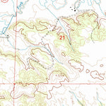 United States Geological Survey Willow Crossing, MT (1995, 24000-Scale) digital map