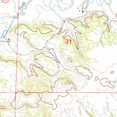 United States Geological Survey Willow Crossing, MT (1995, 24000-Scale) digital map