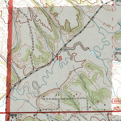 United States Geological Survey Willow Crossing, MT (1995, 24000-Scale) digital map