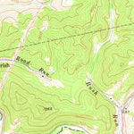United States Geological Survey Willow Island, WV-OH (1957, 24000-Scale) digital map