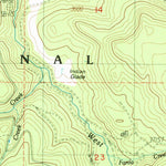 United States Geological Survey Willow Lake, OR (1988, 24000-Scale) digital map