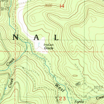 United States Geological Survey Willow Lake, OR (1988, 24000-Scale) digital map