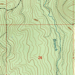 United States Geological Survey Willow Lake, OR (1997, 24000-Scale) digital map