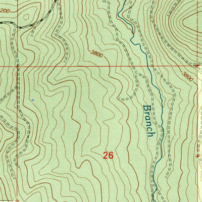 United States Geological Survey Willow Lake, OR (1997, 24000-Scale) digital map