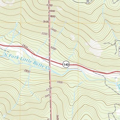 United States Geological Survey Willow Lake, OR (2020, 24000-Scale) digital map
