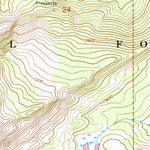 United States Geological Survey Willow Lakes, CO (1970, 24000-Scale) digital map
