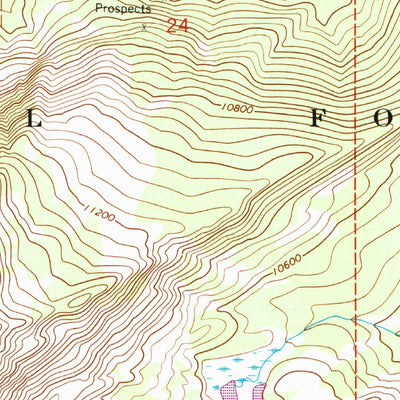 United States Geological Survey Willow Lakes, CO (1970, 24000-Scale) digital map