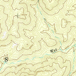 United States Geological Survey Willow Mountain, AZ (1967, 24000-Scale) digital map