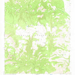 United States Geological Survey Willow Mountain SE, AZ (1967, 24000-Scale) digital map