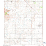 United States Geological Survey Willow, OK (1989, 24000-Scale) digital map