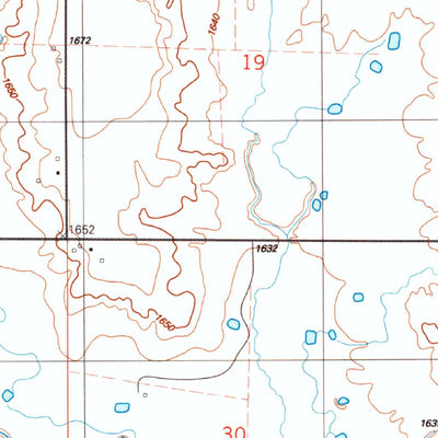 United States Geological Survey Willow, OK (1989, 24000-Scale) digital map