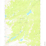 United States Geological Survey Willow Park Reservoir, WY (1967, 24000-Scale) digital map