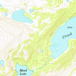 United States Geological Survey Willow Park Reservoir, WY (1967, 24000-Scale) digital map