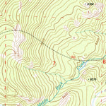 United States Geological Survey Willow Park Reservoir, WY (1993, 24000-Scale) digital map