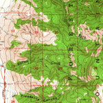 United States Geological Survey Willow Ranch, CA-OR (1962, 62500-Scale) digital map