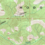 United States Geological Survey Willow Ranch, CA-OR (1993, 24000-Scale) digital map