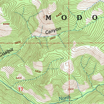 United States Geological Survey Willow Ranch, CA-OR (1993, 24000-Scale) digital map
