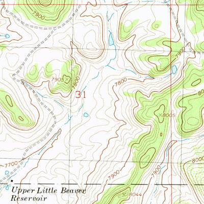 United States Geological Survey Willow Spring, CO (1993, 24000-Scale) digital map