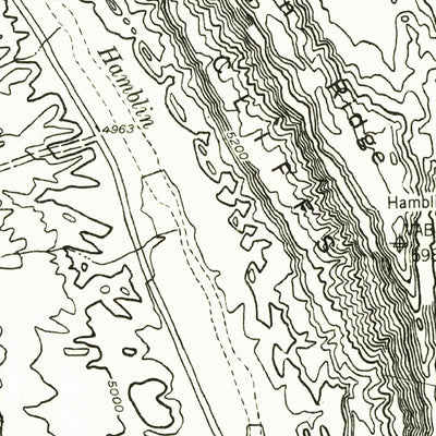 United States Geological Survey Willow Springs, AZ (1955, 24000-Scale) digital map
