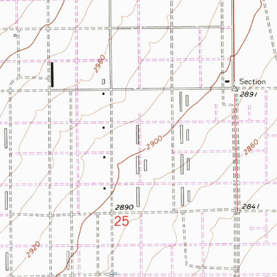 United States Geological Survey Willow Springs, CA (1965, 24000-Scale) digital map