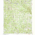 United States Geological Survey Willow Springs, MO (1945, 62500-Scale) digital map
