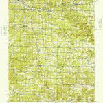 United States Geological Survey Willow Springs, MO (1948, 62500-Scale) digital map